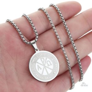 Amulette Chrisme, symbole de foi et de force spirituelle