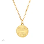 Amulette avec croix de Jérusalem, symbole de protection