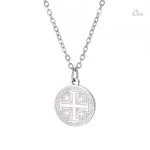 Croix de Jérusalem en amulette porte-bonheur