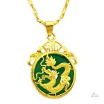 Amulette dragon vietnamien, symbole de force et de chance