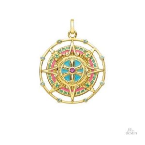 Amulette maya porte-bonheur en design traditionnel