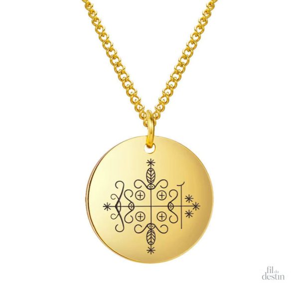 Amulette porte-bonheur Papa Legba, symbole de protection