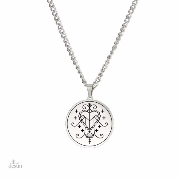 Amulette protectrice d'Erzulie, symbole de force et de courage