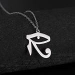 Pendentif œil d'Horus, talisman porte-bonheur unique
