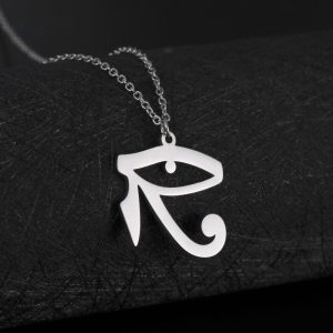 Pendentif œil d'Horus, talisman porte-bonheur unique