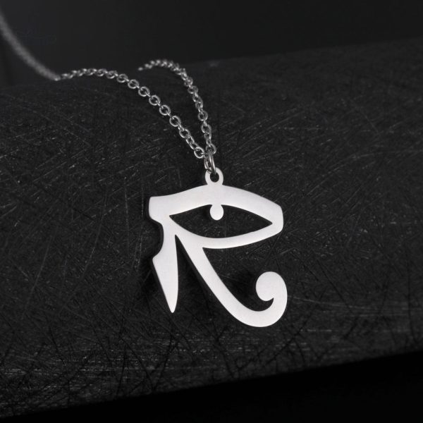Pendentif œil d'Horus, talisman porte-bonheur unique
