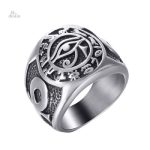 Bague porte-bonheur inspirée de l'œil d'Horus