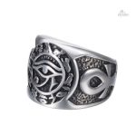 Accessoire en forme d'œil d'Horus, talisman protecteur