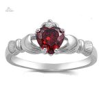 Anneau de Claddagh classique, héritage irlandais