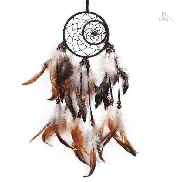 attrape-reve-amerindien-1 Attrape-rêve amérindien traditionnel pour attirer la chance