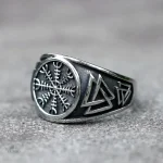 Bague Aegishjalmur, héritage viking en bijouterie