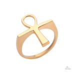 Bague Ankh égyptien, symbole de vie et de protection