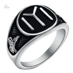 Bague avec sceau de la tribu Kayı, symbole de protection