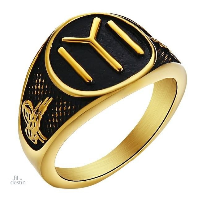 Bague porte-bonheur inspirée par la tribu Kayı