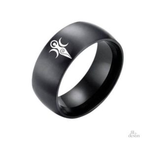 Bague symbole triple déesse, talisman spirituel et protecteur