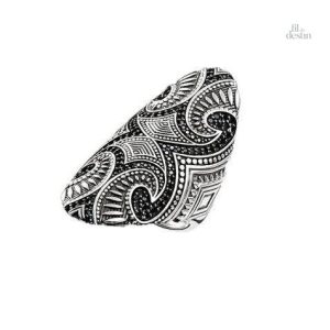 Bague maori porte-bonheur, symbole de force et de protection