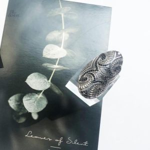 Bague guerrier maori en design unique, talisman de chance
