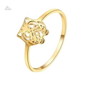 Bague chouette curieuse, accessoire porte-bonheur