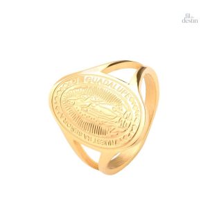 Bague porte-bonheur de Notre Dame de Guadalupe