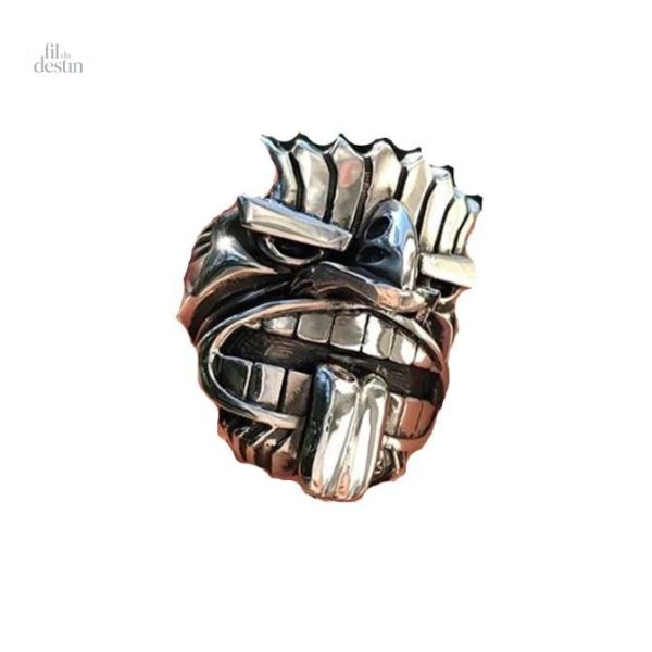 bague-de-tiki-maori-1 Bague tiki maori en argent, symbole de porte-bonheur