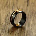 Accessoire spirituel : bague croix de vie détachable