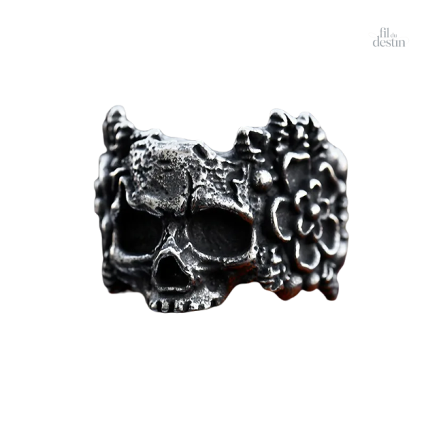 Bague calavera en forme de crâne décoratif