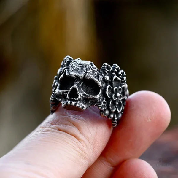 Bijou crâne, design calavera contemporain