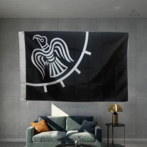 Hrafnsmerki, bannière décorative médiévale