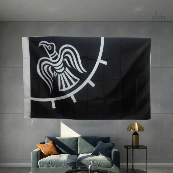 Hrafnsmerki, bannière décorative médiévale