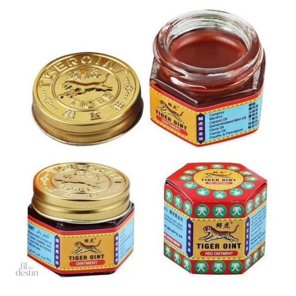 Baume du tigre rouge pour soulager les douleurs musculaires