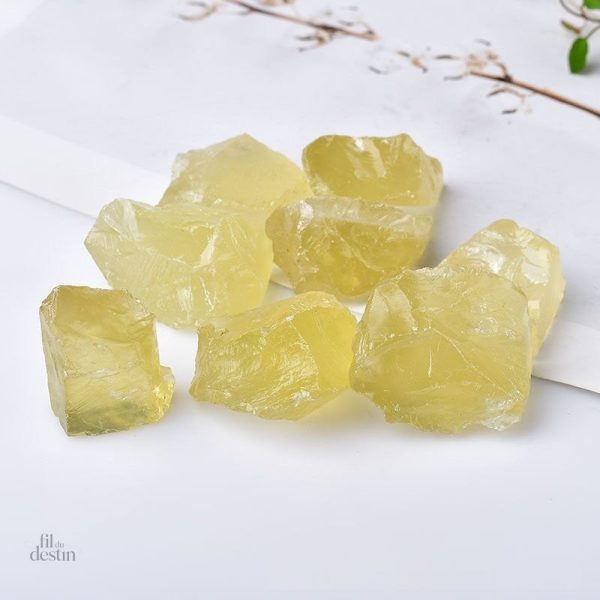 Blocs de citrine, alliés en lithothérapie pour la prospérité