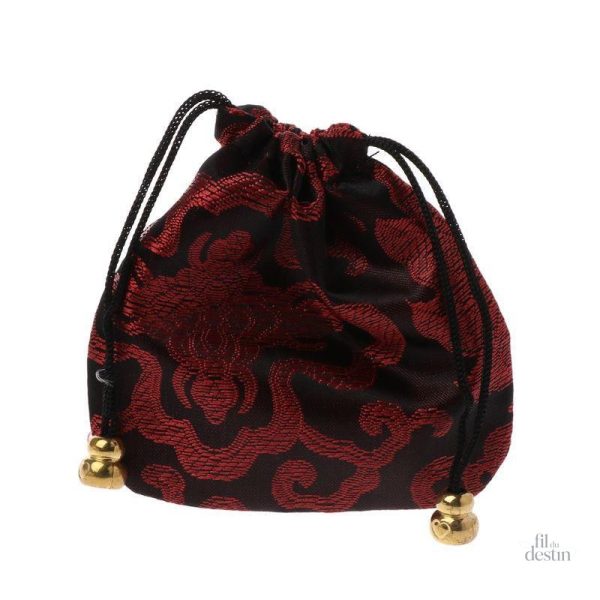 Accessoire de chance en soie, style raffiné