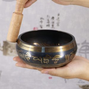 Bol chantant artisanal, favorise harmonie et sérénité