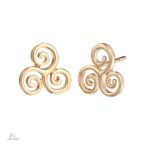 Triskel breton : boucles d'oreille inspirées de la culture bretonne