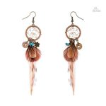 Accessoire tendance plumes d'Amérique, esprit bohème