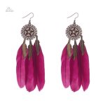 Boucles d'oreilles légères, inspiration amérindienne