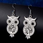 Bijoux chouettes de la nuit, accessoire porte-bonheur