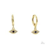 Boucles d'oreilles Nazar Boncuk avec symbole de protection