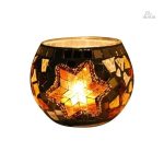 Bougeoir artisanal marocain, symbole de chance