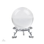 Boule de cristal porte-bonheur gitan, objet de décoration mystique