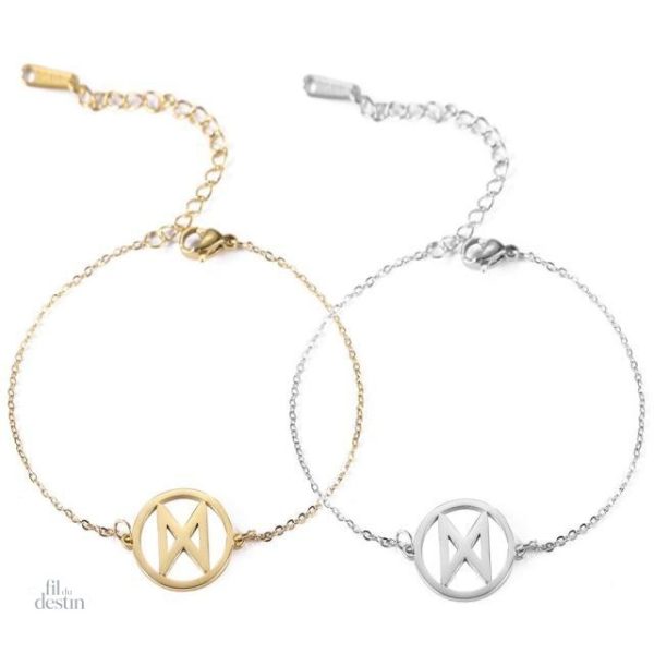 Bracelet porte-bonheur runes nordiques