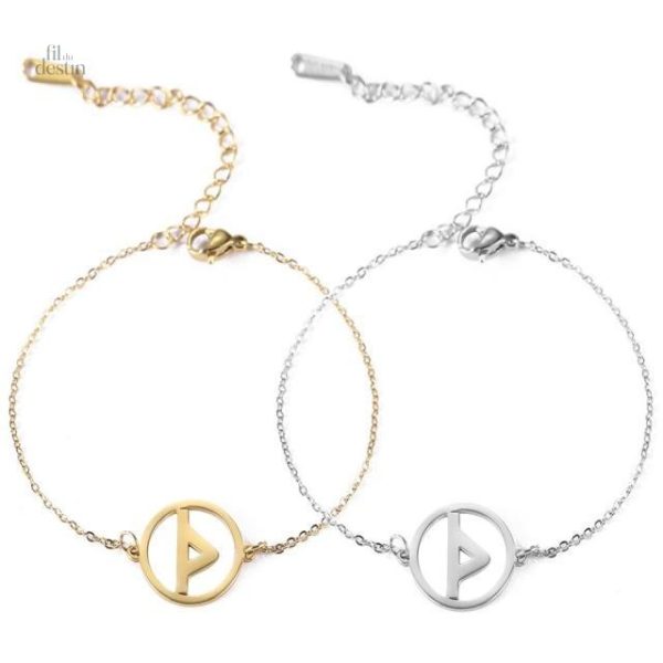 Bracelet spirituel aux runes vikings