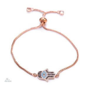 Bracelet en mosaïque de la main de Fatma décoratif