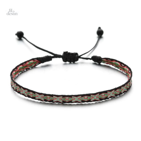 Bracelet de l'amitié brésilien épais en couleur vive - vue 6