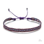 Bracelet de l'amitié brésilien épais en couleur vive - vue 8
