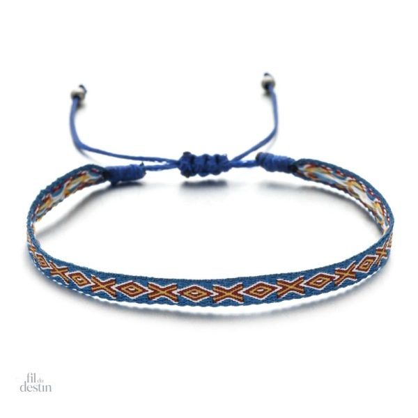 Bracelet de l'amitié brésilien épais en couleur vive - vue 9