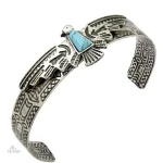 Bracelet porte-bonheur de l'oiseau-tonnerre, élégant et symbolique