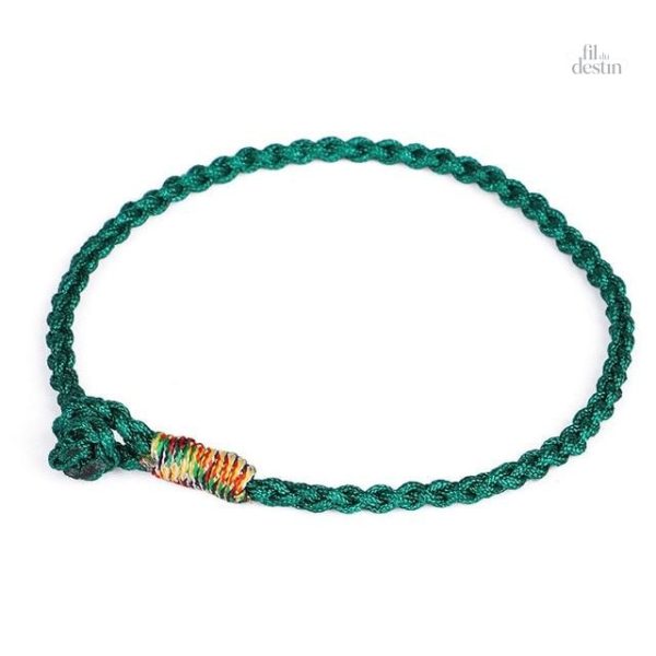 Porte-bonheur bouddhiste, bracelet de vœu à porter quotidiennement