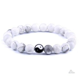 Bracelet Taijitu, symbole d'équilibre et de protection