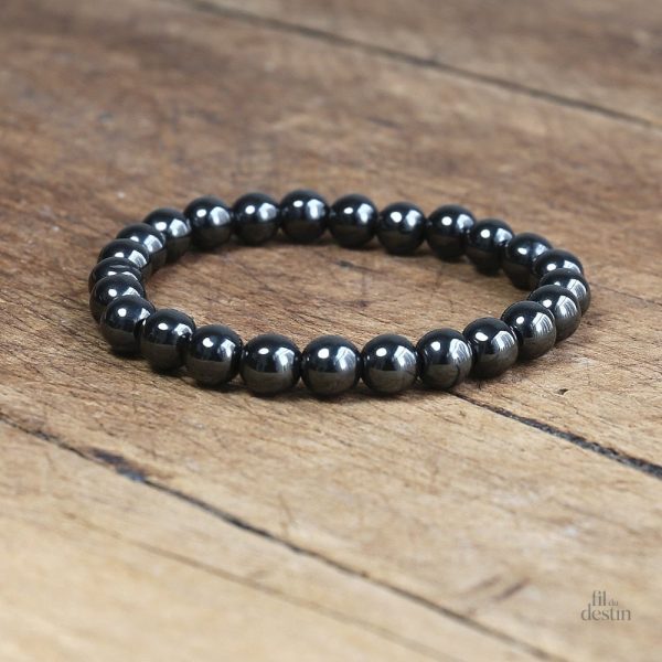 Bracelet en pierre magnétite, accessoire spirituel essentiel